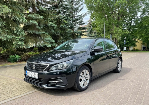 Peugeot 308 cena 42000 przebieg: 153613, rok produkcji 2018 z Stargard małe 67